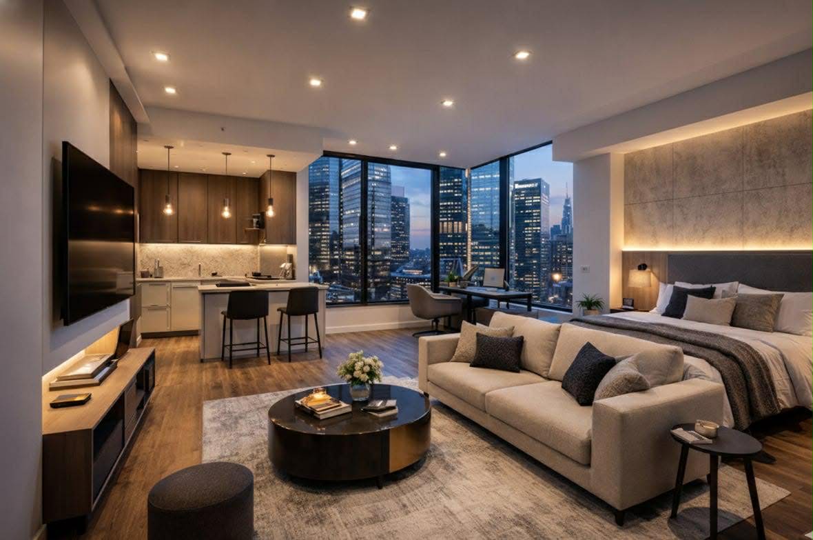 Modern Studio in Tech District