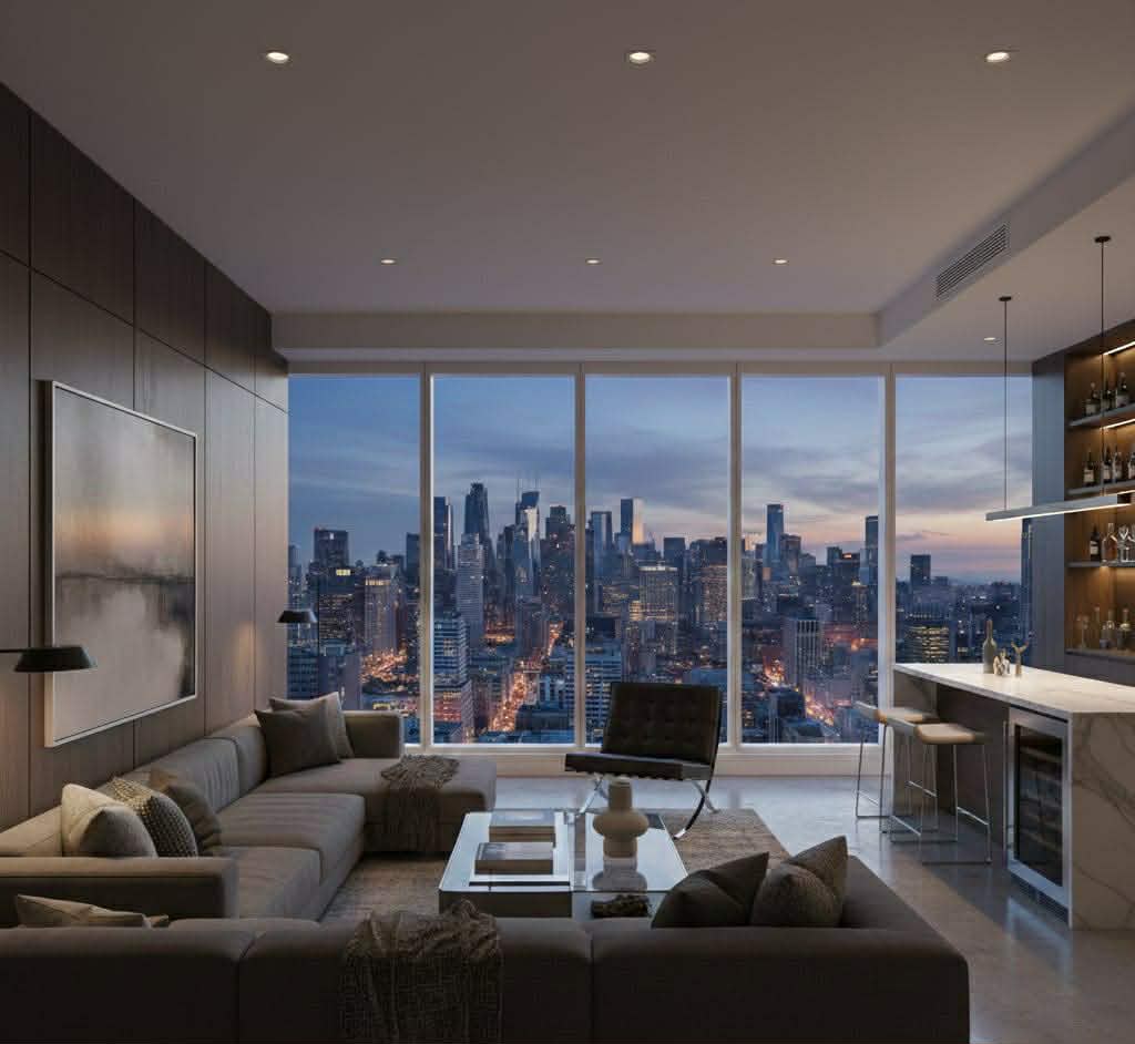 Executive Condo with City Views